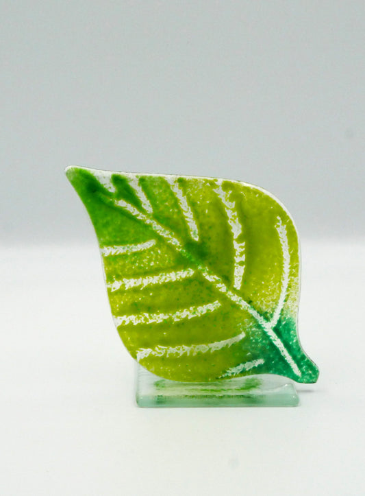 Blatt zum Stellen grün/grün