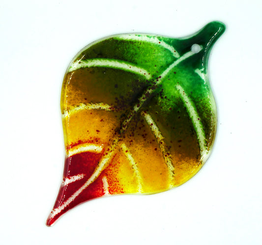 Blatt zum Hängen bunt