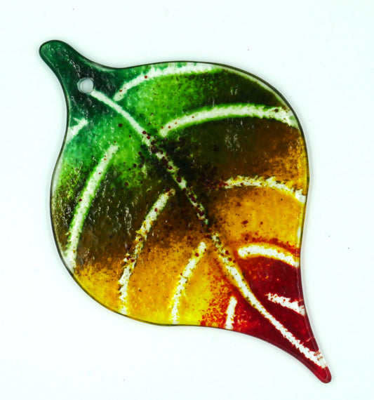 Blatt zum Hängen bunt