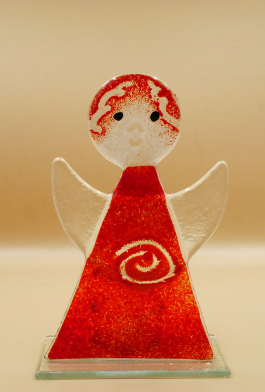 Engel zum Stellen rot