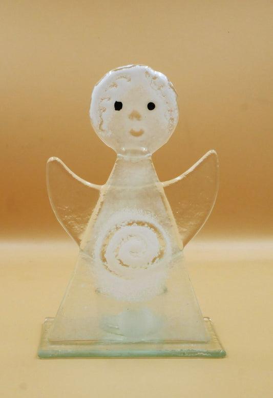 Engel zum Stellen weiß
