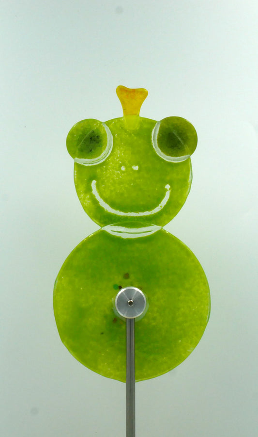 Frosch zum Spießen pistaziengrün