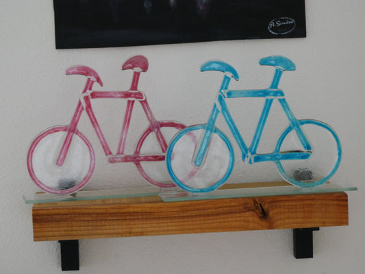 Fahrrad zum Stellen rosa